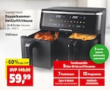 Doppelkammer-Heißluftfritteuse im Angebot bei Thomas Philipps in Lutherstadt Wittenberg Doppelkammer-Heißluftfritteuse Angebote von GOURMETMAXX bei Thomas Philipps Lutherstadt Wittenberg für 59,99 €