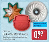 Aktuelle Backzubehör Angebote bei ALDI Nord in Braunschweig Aktuelles Silikonbackform/-matte Angebot bei ALDI Nord in Braunschweig ab 0,99 €