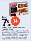 Gambas royale rouge surgelées - Gimbert ocean en promo chez E.Leclerc Aulnay-sous-Bois à 7,68 €