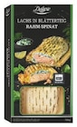 Lachs in Blätterteig Rahm-Spinat Angebote von Deluxe bei Lidl Friedrichshafen für 6,99 €