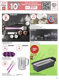 Prix et réduction Tefal dans le prospectus Géant Casino en cours Offre Tefal dans le catalogue Géant Casino du moment à la page 61