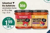 Bio Aufstriche von followfood im aktuellen V-Markt Prospekt für 1,99 €