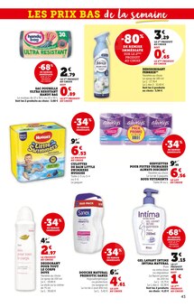 Promotion Gel Douche dans le prospectus Hyper U, valable du 17/06/2025 au 29/06/2025 Promo Gel Douche dans le catalogue Hyper U du moment à la page 43