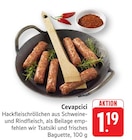 Cevapcici bei EDEKA im Kröppen Prospekt für 1,19 €