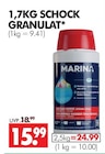 SCHOCK GRANULAT im Angebot bei Wreesmann in Stade SCHOCK GRANULAT Angebote von MARINA bei Wreesmann Stade für 15,99 €