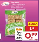Mehrkornbrötchen Angebote von Fit & Vital bei Netto Marken-Discount Stendal für 0,99 €