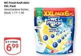 Kraft Aktiv XXL-Pack im Angebot bei GLOBUS in Braunschweig Kraft Aktiv XXL-Pack Angebote von WC Frisch bei GLOBUS Braunschweig für 6,99 €