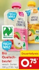 Netto Marken-Discount Egstedt a Steiger - Bio Quetschbeutel Angebot im Prospekt Bio Quetschbeutel bei Netto Marken-Discount im Egstedt a Steiger Prospekt für 0,75 €