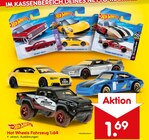 Fahrzeug 1:64 im Netto Marken-Discount Prospekt Fahrzeug 1:64 von Hot Wheels im aktuellen Netto Marken-Discount Prospekt für 1,69 €