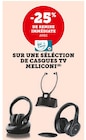 -25% de remise immédiate avec ma carte u sur une sélection de casques TV Meliconi - Meliconi - Super U à Béziers -25% de remise immédiate avec ma carte u sur une sélection de casques TV Meliconi - Meliconi en promo chez Super U Béziers