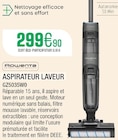Aspirateur Laveur - ROWENTA - Extra à Montargis Aspirateur Laveur - ROWENTA en promo chez Extra Montargis à 299,90 €