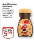 Espresso im Angebot bei GLOBUS in Völklingen Espresso Angebote von Nescafé bei GLOBUS Völklingen für 5,99 €