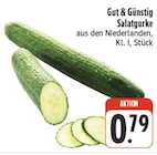 nah und gut Flossenbürg - Salatgurke Angebot im Prospekt Salatgurke bei nah und gut im Flossenbürg Prospekt für 0,79 €