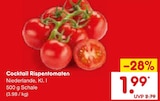 Aktuelles Cocktail Rispentomaten Angebot bei Netto Marken-Discount in Krefeld ab 1,99 €