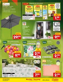 Sonnenschirm im aktuellen Netto Marken-Discount Prospekt (Düsseldorf) Sonnenschirm im Netto Marken-Discount Prospekt "Aktuelle Angebote" mit 73 Seiten (Düsseldorf)