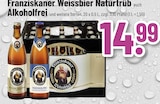 Weissbier Naturtrüb Angebote von Franziskaner bei Trinkgut Saarlouis für 14,99 €
