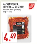Aktuelles NACKENSTEAKS PAPRIKA Angebot bei Marktkauf in Paderborn ab 4,49 €