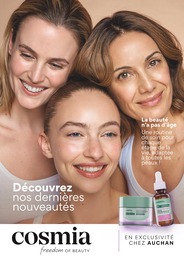 Catalogue Auchan Hypermarché à Châtillon-sur-Seine, avec 12 pages Prospectus Auchan Hypermarché à Châtillon-sur-Seine, "Cosmia", 12 pages, 27/05/2024 - 31/12/2024