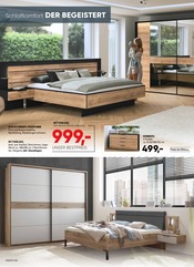 Schlafzimmer im Möbel Wanninger Prospekt in Straubing Aktueller Möbel Wanninger Prospekt mit Schlafzimmer, "Die neue Dimension des Wohnens", Seite 14