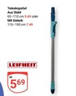 Teleskopstiel Aus Stahl Angebote von Leifheit bei GLOBUS Bensheim für 5,69 €