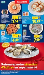 Offre Crevettes Crues dans le catalogue Lidl du moment à la page 7