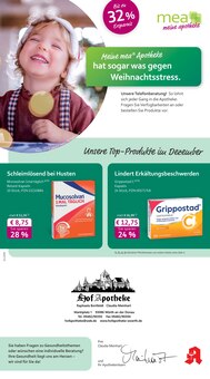 Aktueller mea - meine apotheke Prospekt "Unsere Dezember-Angebote" Seite 1 von 4 Seiten