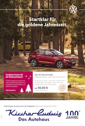 Volkswagen Prospekt für Fulda mit 1 Seite Volkswagen Prospekt für Fulda: "Herbst im Kopf. Sicherheit im Auto.", 1 Seite, 01.09.2026 - 31.12.2026