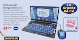 Ordi éducatif bilingue Genius XL - VTech en promo chez La Grande Récré Mont-de-Marsan à 49,99 €