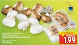 Champignons, weiß oder braun von EDEKA Heimatliebe für 1,99 € bei E center im Angebot Champignons, weiß oder braun von EDEKA Heimatliebe im aktuellen E center Prospekt