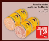 Aktuelle Paprika Angebote bei Marktkauf in Leipzig Aktuelles Puten-Bierschinken Angebot bei Marktkauf in Leipzig ab 1,39 €