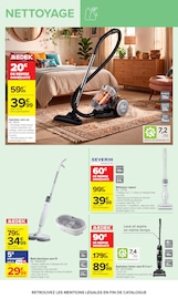 Promos Aspirateur Balai dans le catalogue "Carrefour" de Carrefour Aspirateur Balai en promo dans le catalogue Carrefour à la page 62