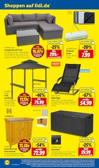 Pavillon Angebot im Lidl Prospekt, gültig von 21.07.2025 bis 26.07.2025 Pavillon Angebot im aktuellen Lidl Prospekt auf Seite 38