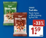 Trail-Mix Kerne im ALDI SÜD Prospekt Trail-Mix Kerne von Farmer im aktuellen ALDI SÜD Prospekt für 1,59 €