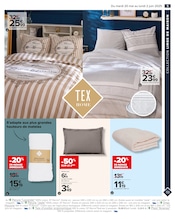 D'autres offres dans le catalogue "Le linge de maison, c'est nous, la vie qui va avec c'est vous." de Carrefour à la page 7