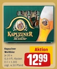Weißbier Angebote von Kapuziner bei REWE Schwandorf für 12,99 €
