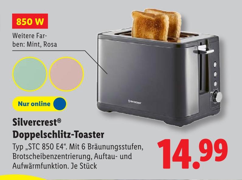Doppelschlitz-Toaster