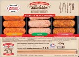 Mini saucisses fumées cuites recettes Franc-Comtoises - Jean-Louis Amiotte - Intermarché Super Mini saucisses fumées cuites recettes Franc-Comtoises - Jean-Louis Amiotte à 6,99 € dans le catalogue Intermarché Super
