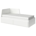 IKEA - Tagesbett/2 Schubladen/2 Matratzen weiß/Åsvang fest Angebot im Prospekt Tagesbett/2 Schubladen/2 Matratzen weiß/Åsvang fest bei IKEA im Prospekt "Wir senken die Preise" für 419,00 €
