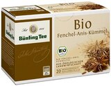 Bio Fenchel-Anis-Kümmel Tee oder Bio Pfefferminze Tee Angebote von Bünting bei REWE Hildesheim für 1,99 €