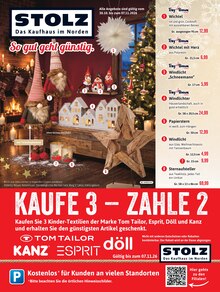 Kaufhaus Stolz Prospekt STOLZ. Das Kaufhaus im Norden. mit 16 Seiten