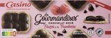 Les Gourmandises chocolat noir Fourré à la Framboise - CASINO à 1,15 € dans le catalogue Géant Casino