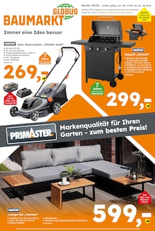 Gasgrill im Globus-Baumarkt Prospekt "Immer eine Idee besser" mit 28 Seiten (Regensburg)