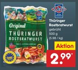 Aktuelles Thüringer Rostbratwurst Angebot bei Netto Marken-Discount in Krefeld ab 2,99 €
