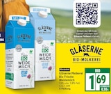 Frische Bio Weidemilch 3,8% Fett von Gläserne Bio-Molkerei im aktuellen EDEKA Prospekt