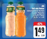 Saft oder Nektar Angebote von albi bei E center Nürnberg für 1,49 €