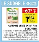 Haricots Verts Extra Fins - Bonduelle à 1,24 € dans le catalogue Supeco