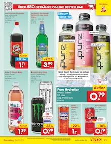 Energydrink im Netto Marken-Discount Prospekt "Aktuelle Angebote" mit 62 Seiten (Monheim (Rhein))