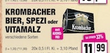 Bier von Krombacher im aktuellen EDEKA Prospekt für 11,99 €