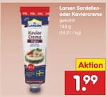 Sardellencreme oder Kaviarcreme von Larsen im aktuellen Netto Marken-Discount Prospekt für 1,99 €