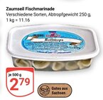 Zaumseil Fischmarinade Angebote bei GLOBUS Erfurt für 2,79 €